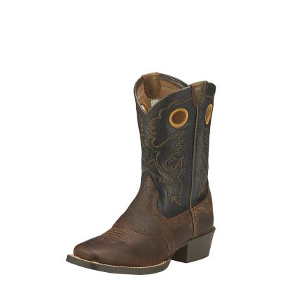 Ariat Heritage Roughstock Kahverengi Western Csizma Çocuk (26767-475)